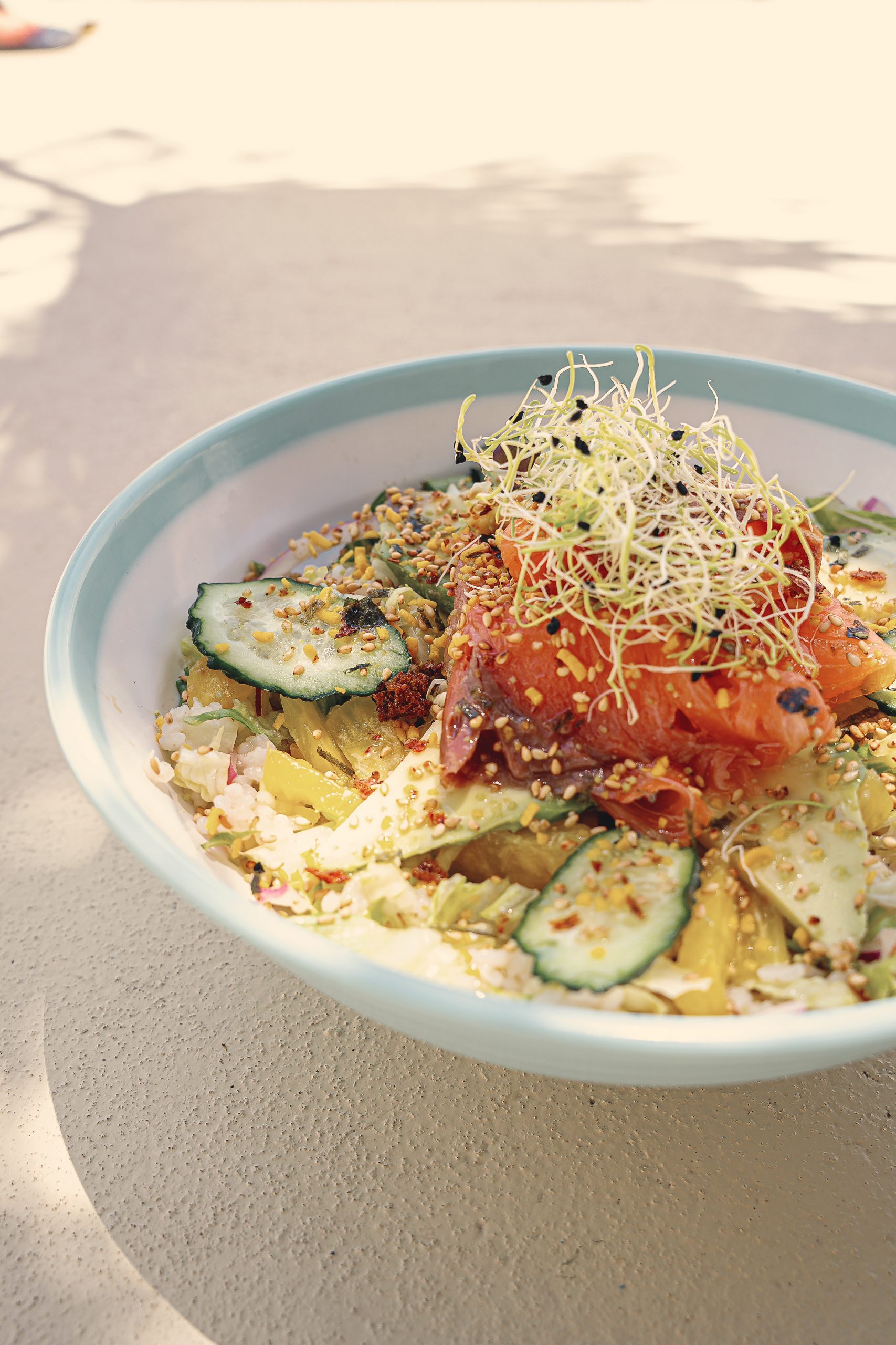 Poke de Salmón Marinado