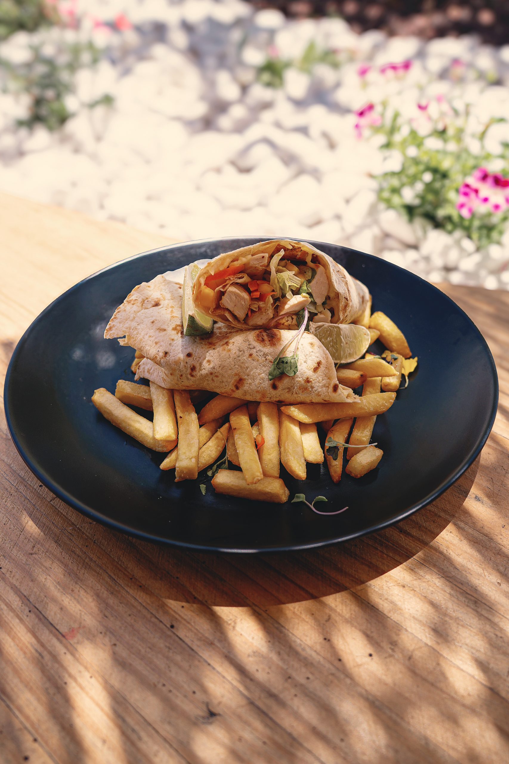 Wrap & Roll de Pollo Crujiente